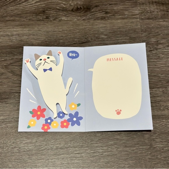 Pop-up Kitten Cat Multipurpose Card ❘ Invitation Card ❘ Gift Card ❘Birthday Card - Picture 3 of 8